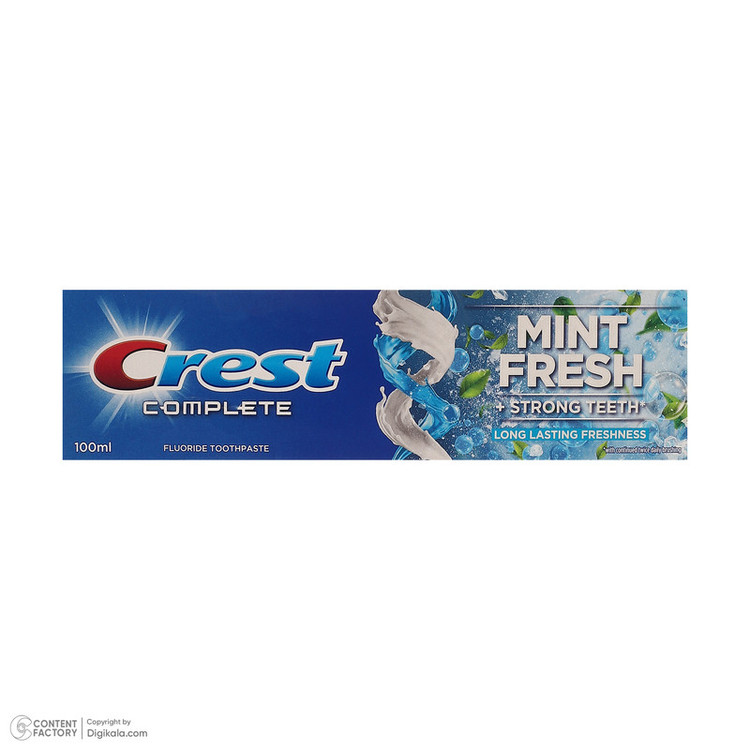 خمیر دندان کاهش دهنده جرم کرست مدل MINT FRESH حجم 100 میلیلیتر